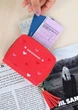 Кошелек женский красный код 486 - изображение 1