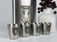 Набор подарочный фляга с рюмками VexShop ПВО 9oz подарок мужчине, 4 рюмки и фляга (61006-3) - изображение 5