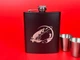 Набор подарочный фляга с рюмками VexShop 7oz подарок мужчине, 4 рюмки и фляга (61145-14) - изображение 4