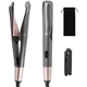 Плойка спиральная для создания локонов HAIR CURLER 106 WM-002 2 в 1 утюжок и выпрямитель серый (21-14-15069) - изображение 2