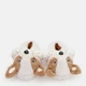 Детские теплые тапочки-кигуруми для девочки Beppi 2194110 28/29 Beige (7000002509405) - изображение 5