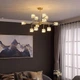 LED-Люстра Рубік, Золота 12 шт - изображение 2