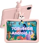 Планшет 10.1" DOOGEE U9 Kid 7/64Gb 4 ядра Android 13 5060 mAh Рожевий - зображення 1