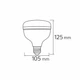 Світлодіодна лампа Horoz Electric CRYSTAL-30 30W E27 6400K (001-016-1030-010) - зображення 3