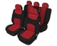 Авточехлы из автоткани Kegel-Blazusiak SPORT LINE+ для RENAULT SANDERO 2007-2012 Красный - изображение 1