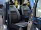 Авточехлы для RENAULT SANDERO 2020- Pok-ter Motive экокожа Черный - изображение 2
