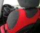 Автомайки Pok-ter Pelne для RENAULT SANDERO 2007-2012 на передние сиденья Красный - изображение 3