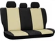 Авточохли з екошкіри RENAULT SANDERO STEPWAY 2007-2012 Pok-ter Road з бежевою вставкою - зображення 6