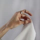Набор трех минималистичных колечек S-L - изображение 3