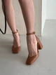 Босоніжки жіночі ShoesBand Карамельна натуральна шкіра із закритими п'ятою та носком 40 (27,3 см) (S95101) - зображення 1