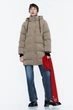 Куртка тепла вітронепроникна Zara S бежевий 3046/343/706 - изображение 3