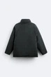 Куртка утеплена стьобана Zara M сіро-зелений 6518/501/518 - зображення 9