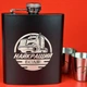 Набор подарочный фляга с рюмками VexShop 7oz подарок мужчине, 4 рюмки и фляга (61145-25) - изображение 1