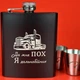 Набор подарочный фляга с рюмками VexShop 7oz подарок мужчине, 4 рюмки и фляга (61145-23) - изображение 1