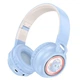 Навушники HOCO Cute fun BT headphones W50 |BT5.3, AUX/TF, 12h| сині - зображення 1