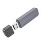 Перехідник HOCO Spirit 2-in-1 USB 2.0 Card reader HB45 |480Mbps, 2TB Max| сірий - зображення 4