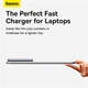Адаптер сетевой Baseus Gan5 Pro Ultra - Slim Fast Charger C + U 65W (Overseas Edition) (CCGP150113) серый - изображение 12