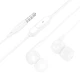 Наушники HOCO Wide universal earphones with microphone M124 белые - изображение 2