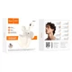 Наушники HOCO June true wireless BT headset EW61 |BT5.3, 40/320mAh, 7h| Milky white - изображение 3