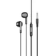 Наушники HOCO Glory universal earphones with microphone M123 черные - изображение 1