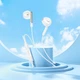 Навушники HOCO Glory universal earphones with microphone M123 білі - зображення 4