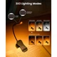 Лампа Glocusent Mini clip-on book light A11 |1800/3400/6000K, 80h| черная - изображение 7