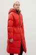Длинный женский пуховик oversize Finn Flare FWC11084-305 красный XL - изображение 3