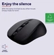 Комп'ютерна миша TRUST MYDO SILENT WL бездротова Black (Чорна) (ERC-25084_TRUST) - зображення 6