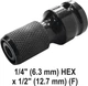 Klucz udarowy bezszczotkowy Yato 18 V Li-Ion 1/2" 350 Nm bez akumulatora (YT-827792) - obraz 7