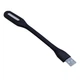 Гибкий USB-фонарик с зарядкой от USB (павребанка), черный - изображение 1