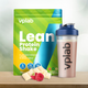 Białko VPLab Lean Protein Shake 750 g Raspberry White Chocolate (5060255354605) - obraz 5