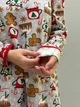 Домашнее женское платье рубашка COSY с начесом "Рождество" S (CS) - изображение 8