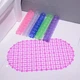 Силіконовий килимок для ванної антиковзкий. Рожевий (076h-pink) - зображення 6