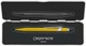 Ручка шариковая Caran d'Ache 849 Colormat-X Синяя 1 мм Желтый корпус в подарочном футляре (7630002352000) - изображение 5