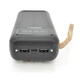Powerbank ACL PW-61 30000mAh, SOLAR, Type-C/Lighting/Micro/USB, Black, Box - изображение 3