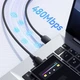 Кабель Essager Breeze USB Cable USB-A to Type C 1 м White 100W (EXC7A-WL02-P) - изображение 3