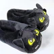 Тапочки кигуруми игрушки для мальчика Детские Kigurumi Тапочки Беззубик черный Ночная Фурия Теплые Тканевые 35-41 - изображение 2