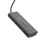 HUB адаптер HOCO HB43 PD, 100W, HDMI, SD, 2USB, Type-C, чорний - зображення 3