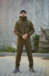 Мужской костюм утепленный куртка и штаны с шевроном Reef Softshell Intruder 0193 4XL Койот ( IN - 0193/03 N ) - изображение 15