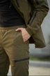 Мужской костюм утепленный куртка и штаны с шевроном Reef Softshell Intruder 0193 4XL Койот ( IN - 0193/03 N ) - изображение 12