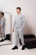 Мужской спортивный костюм cо свитшотом демисезонный DOPE 0011 Меланж 2XL (DP-0011/03 F ) - изображение 3