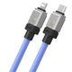 Дата кабель Baseus CoolPlay Series Type-C to Lightning 20W (1m) (CAKW00000) Blue - изображение 3