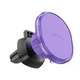 Автодержатель HOCO H1 Crystal magnetic (air outlet) (Romantic purple) (200433) - изображение 1