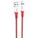 Дата кабель HOCO X70 Ferry USB to Lightning (1m) (Red) (200431) - изображение 1