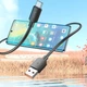 Дата кабель Hoco X96 Hyper USB для Type-C 27W (1m) Black - зображення 5