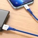 Дата кабель HOCO X70 Ferry USB to Lightning (1m) (Blue) (200430) - зображення 3