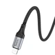 Аудио кабель Aux Hoco UPA26 Fresh Lightning to 3.5mm (1m) Black - изображение 5