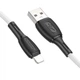 Дата кабель Borofone BX86 Advantage USB to Lightning (1m) (White) (199262) - изображение 4