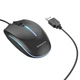 Мышь Borofone BG10 Soaring game luminous wired (Black) (199255) - изображение 2