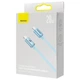 Дата кабель Baseus Crystal Shine Series Type-C to Lightning 20W (1.2m) (CAJY00020) (Sky Blue) (191120) - изображение 7